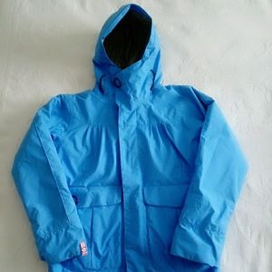 Bonfire snowboarding company blue coat